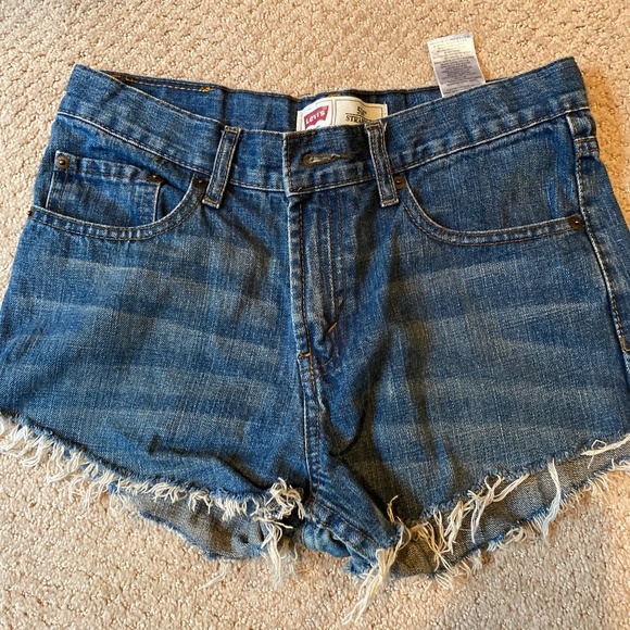 Womens No Rip Jean Shorts 